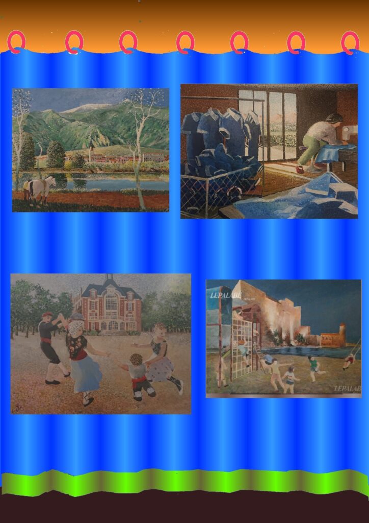 La beauté du décors est comme une scène de théâtre, où l'animation traditionnelle sert de fondation pour l'avenir